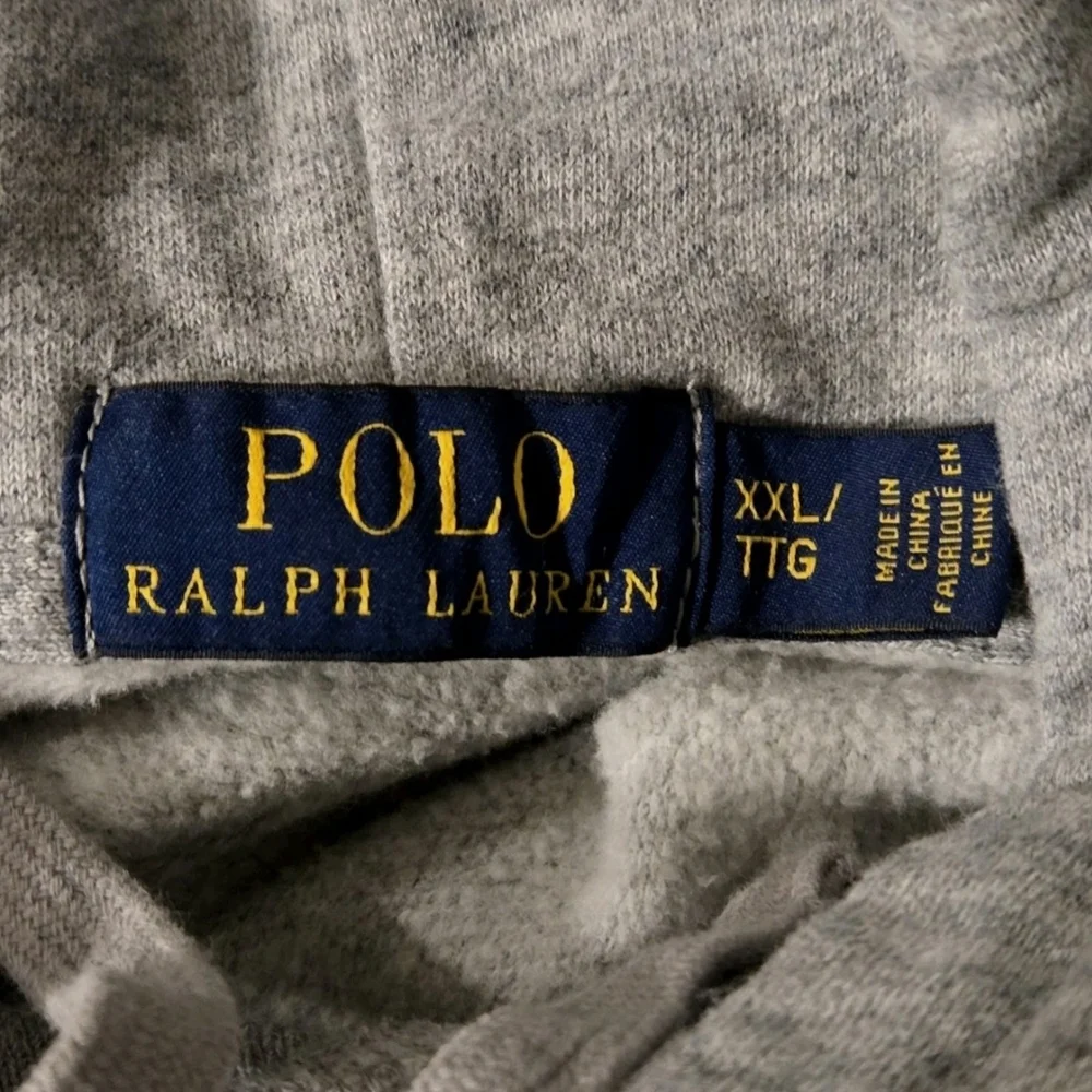 Polo Ralph Lauren Vintage Polo Embroidered Bear Hoodie/Sweater  2013 Men Sz XXL - Picture 5 of 6